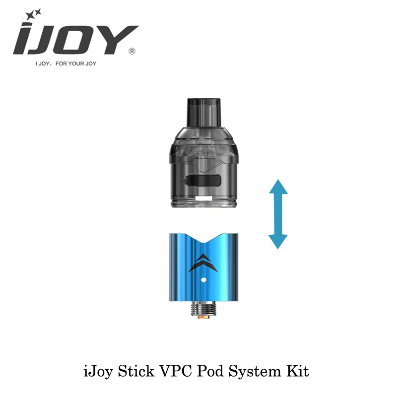 Новейший картридж Pod Vape Kit iJoy Stick VPC All in one 15 Вт стартовый набор 1100 мАч 1 6 мл Vaporizer VS
