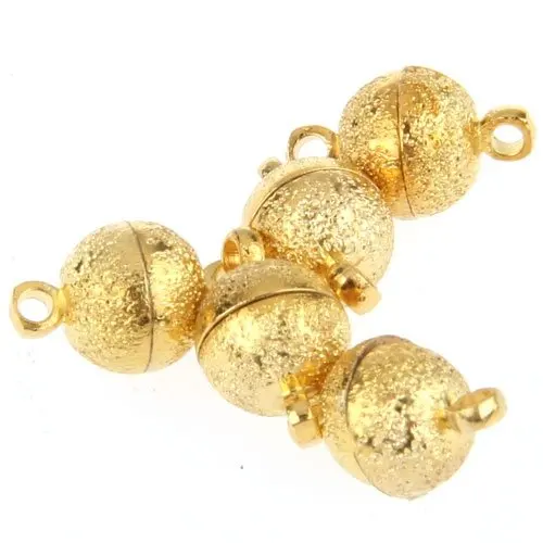 

UESH-5 MAGNETIC METAL GOLD NECKLACE MAGNET CLASP