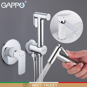 

GAPPO Bidet Faucet bidet toilet sprayer Brass Bathroom shower tap muslim shower bidet faucet and bathroom basin faucet