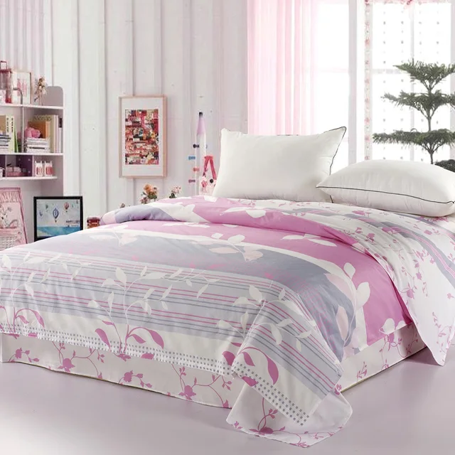 house fabric summer style bedding set bed linen duvet cover bed bed sheets for summer