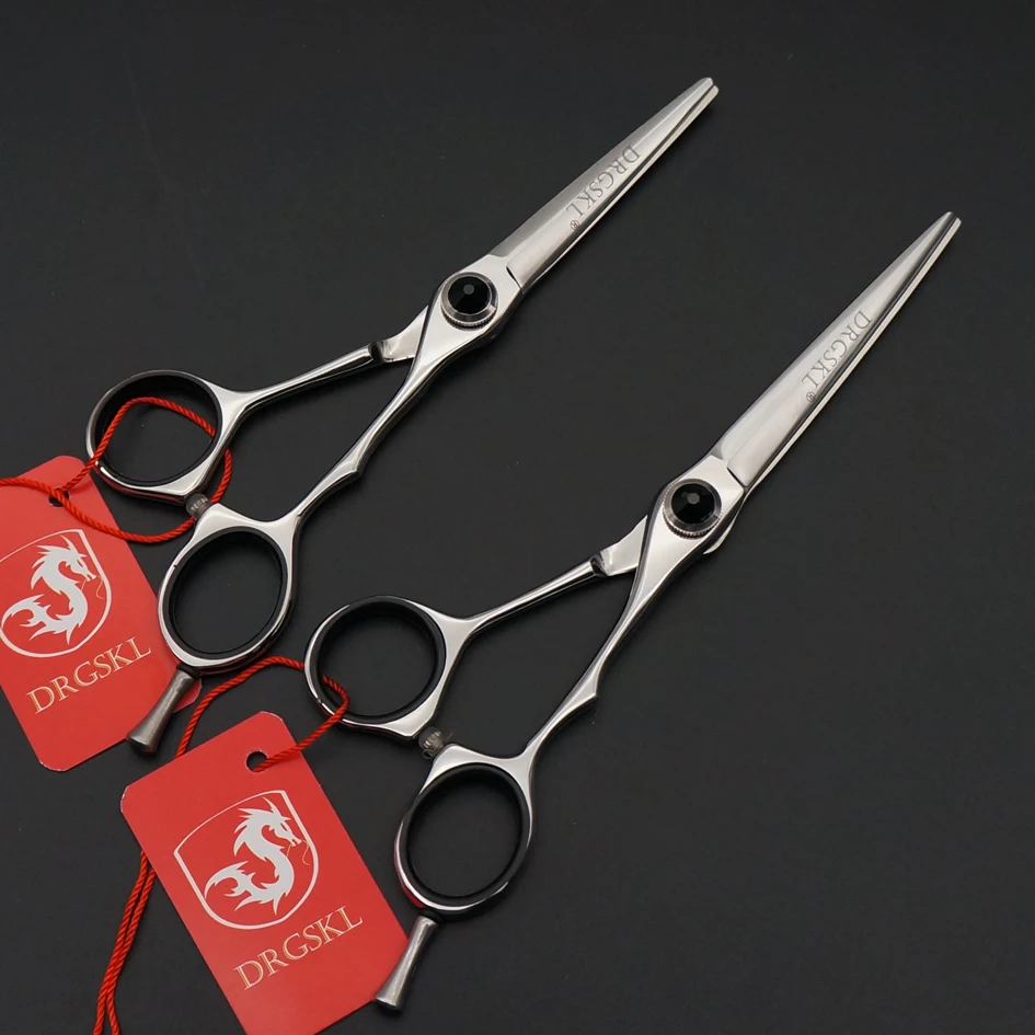 DRGSKL high end hair cut scissors, 440C 5.5/6.0 inch professional