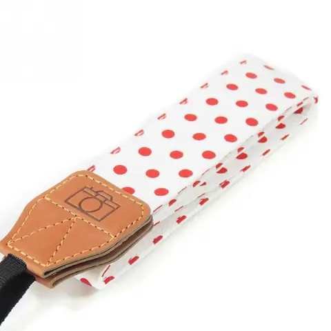 Neck Strap for DSLR Camera Cotton Polka Dot Pattern Camera Strap