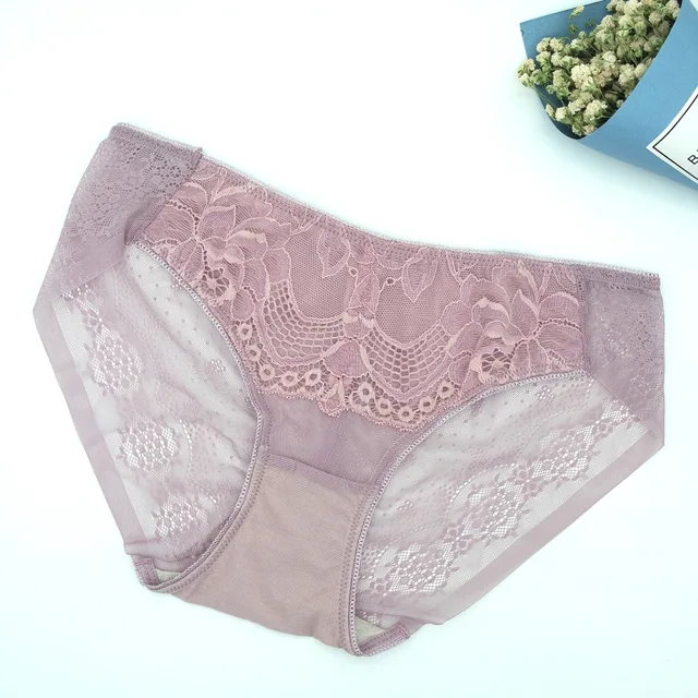 Women Lace Brief Sexy Panties Skinny Thongs Lingerie Actual Shot Extra ...