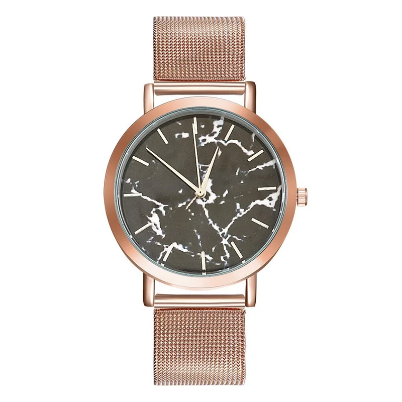FUNIQUE женские мраморные Сплав Кварцевые Подарки наручные часы Reloj Mujer браслет для