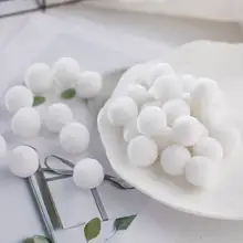  Multi Size Pom 15mm 20mm 30mm 40mm Soft Pompones Fluffy Plush Crafts DIY Pom Poms Ball Furball Home Decor Scarf Sewing Supplies 