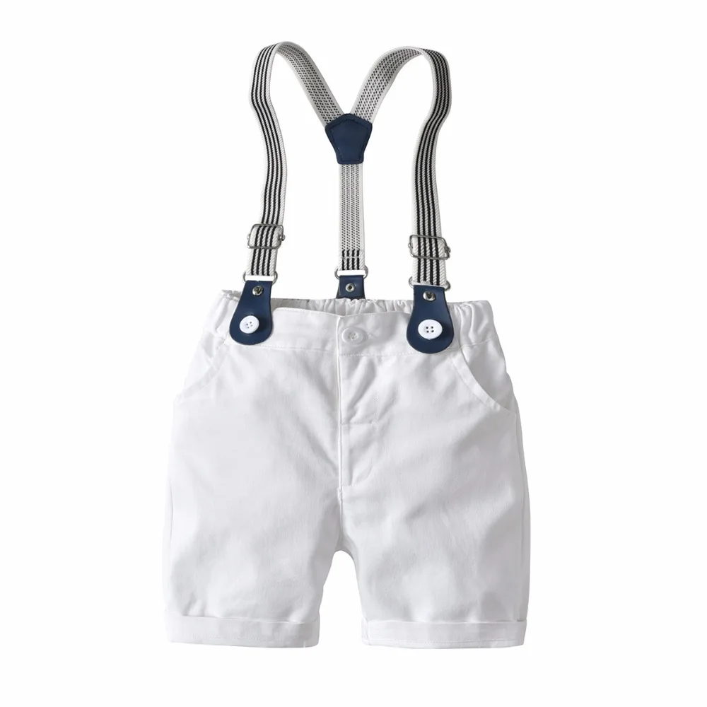 Модные рубашки+ белые брюки Детский костюм для мальчиков 9 months to 3 years Old trajes para niños KS-1929