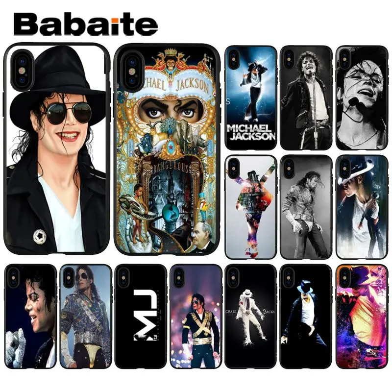 Babaite مايكل جاكسون الرقص MusicSilicone غطاء إطار هاتف محمول ل أبل فون 8 7 6 6 S زائد X XS ماكس 5 5 S SE XR الهواتف المحمولة Babaite مايكل جاكسون الرقص MusicSilicone غطاء إطار هاتف محمول ل أبل فون 8 7 6 6 S زائد X XS ماكس 5 5 S SE XR الهواتف المحمولة