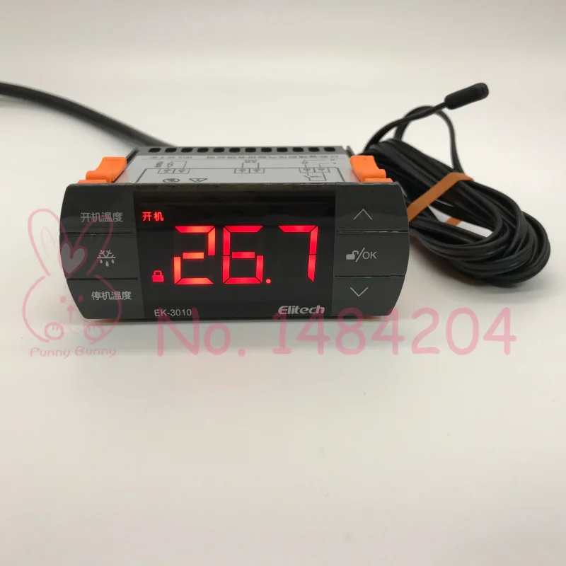 

Digital LCD Temperature Controller 220V -40~99C Touch Key Cool Heat Switch Refrigerator Thermostat Defrost with Sensor
