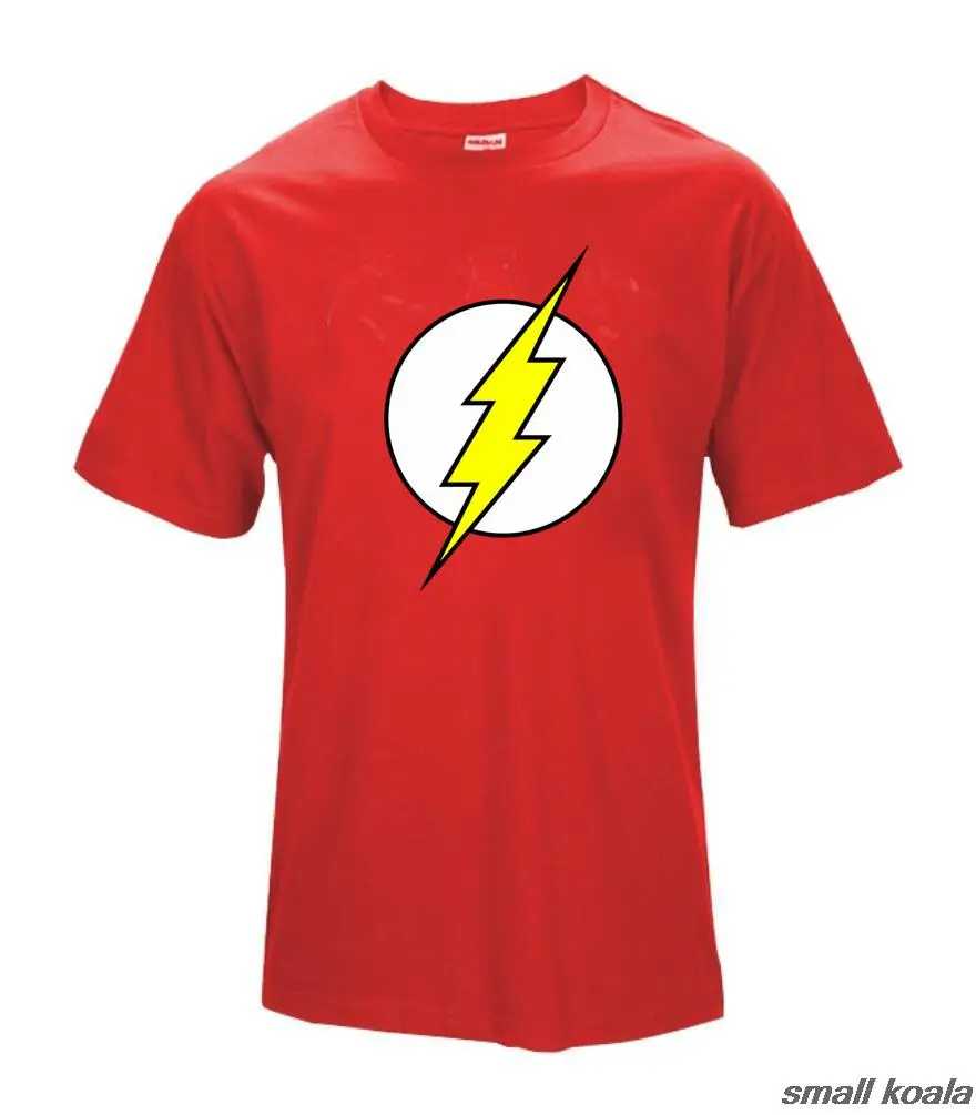 

The BIG BANG Theory T-SHIRT the flash print women and men t shirts hot selling casual Tee shirt S~XXL cotton clothing dropship