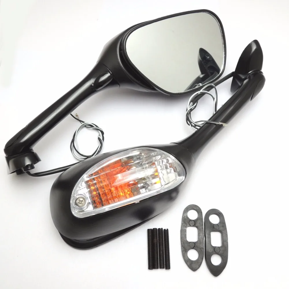 

Motorcycle Side Mirrors with Turn Signal Light for Suzuki GSXR 600 GSXR 750 2006-2010 K6 K7 K8 GSXR 1000 2005-2008