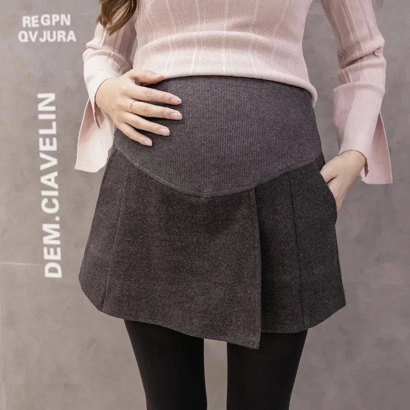 Высокое качество для беременных шорты упругие талии шорты уход живота брюки Зимняя Одежда для беременных Для женщин брюки сапоги живота брюки
