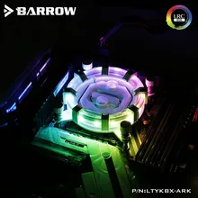 Barrow wasser kühlung CPU Block LTYKBX-ARK, LRC 2,0 RGB Aurora Begrenzte 0,4 MM micro wasserstraße CPU cpu-kühler für Intel x99 x299 20xx