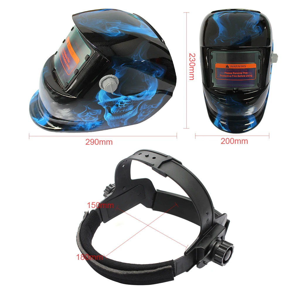 Adjust Solar Auto Darkening TIG MIG Grinding Welding Helmets / Face Mask / Electric Welding Mask / Weld Cap Adjust Solar Auto Darkening TIG MIG Grinding Welding Helmets / Face Mask / Electric Welding Mask / Weld Cap