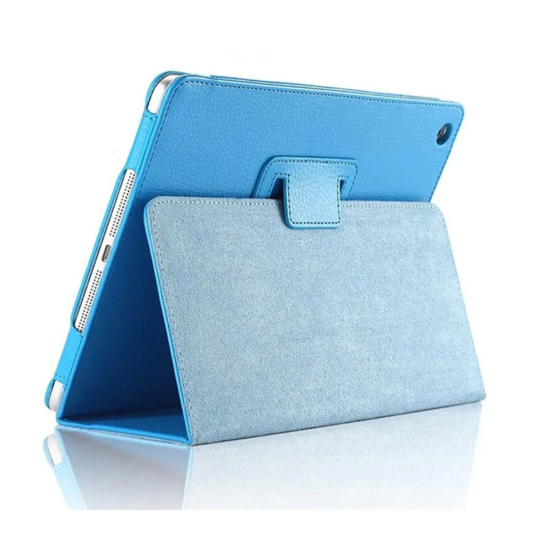 Solid Coque for iPad 9.7 2017 Smart Case Magnetic Auto Sleep-Wakeup Stand PU Funda for iPad 2017 9.7 A1822 A1823 Case Flip       (7)