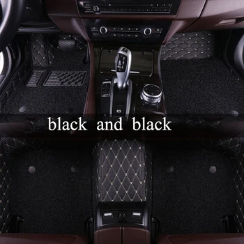 

kalaisike Custom car floor mats for Kia All Models rio 3 k2 k3 k4 k5 ceed sportage 2016 2012 2017 optima car accessories styling
