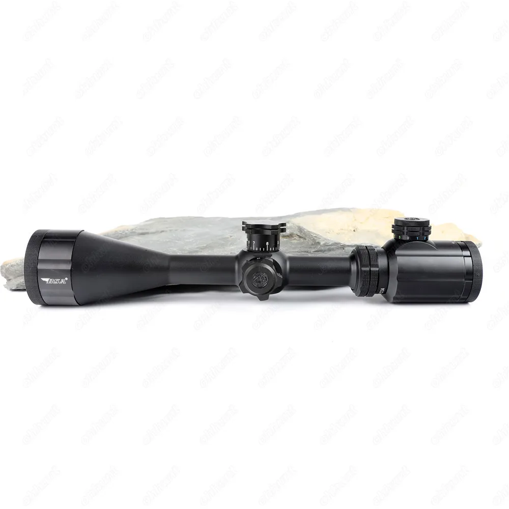 BSA Stealth Tactical STS 6-24X44 IR Hunting Optics Riflescopes Side Parallax Glass Etched Mil Dot Reticle Turrets Lock Scope (2)