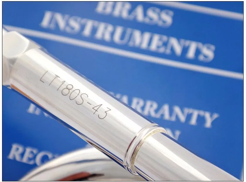 Senior Bach Silver Plated Bach Trumpet LT180S-43 Small Brass Musical Instrument Trompeta Professional High Grade