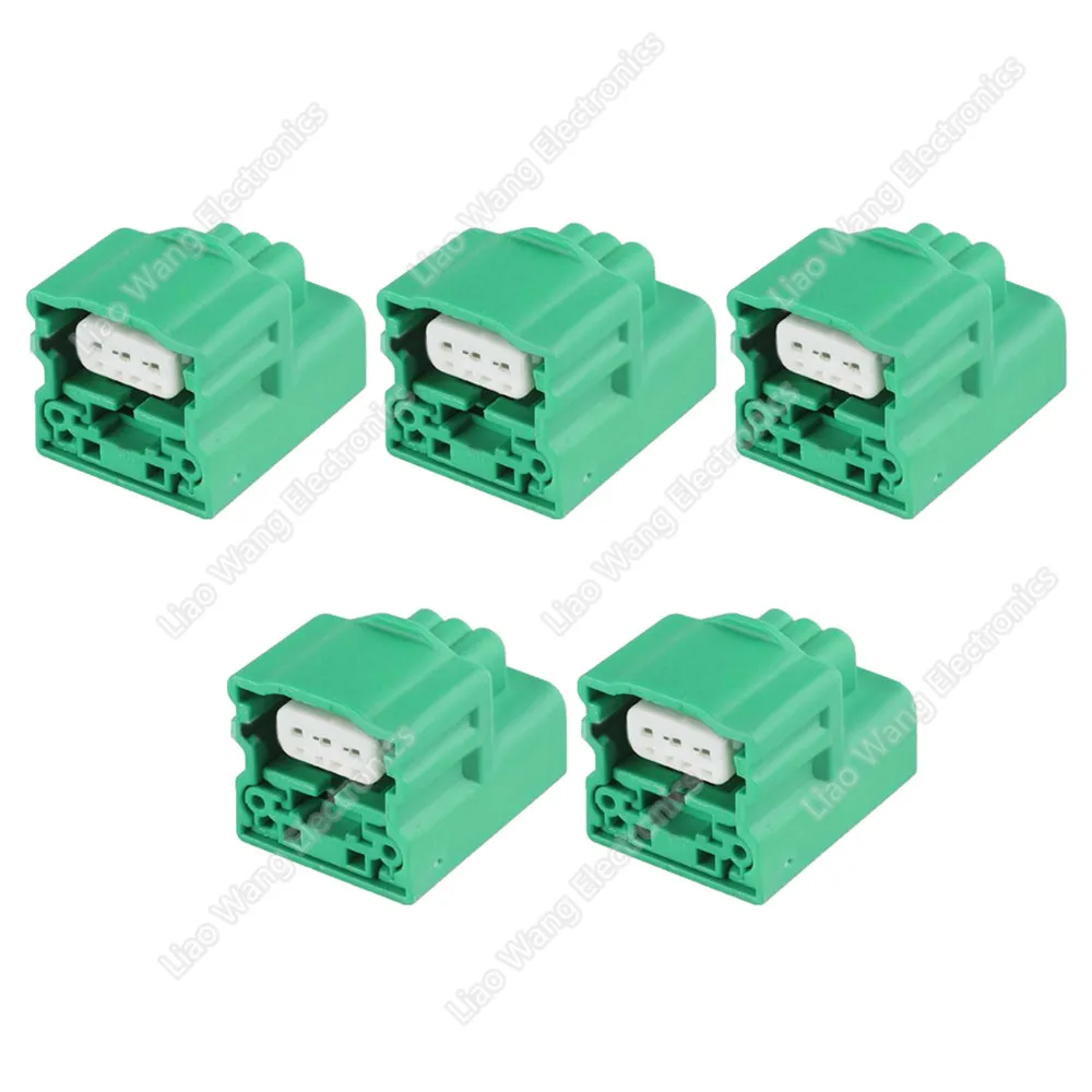 

5 Sets 3 Pin sheathed car waterproof connector plastic case with terminal DJ7036B-1.2-21