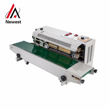 

Good sealer plastic bag sealing machine, vertical continous band sealer
