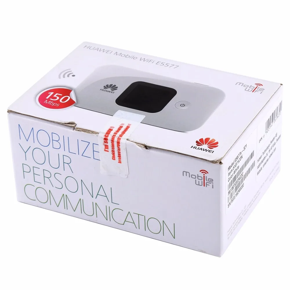Huawei e5577cs-321 150 Мбит/с 4 г LTE и 43.2 Мбит 3G мобильной точки доступа Wi-Fi плюс 4 г 35dbi TS9 двойной антенна