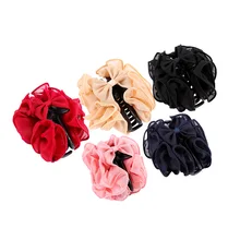 Заколка для волос в виде цветка розы, заколка для волос, заколки для волос, заколки для волос с кристаллами краба, заколки для волос для женщин и девушек, аксессуары для волос, инструмент для укладки волос