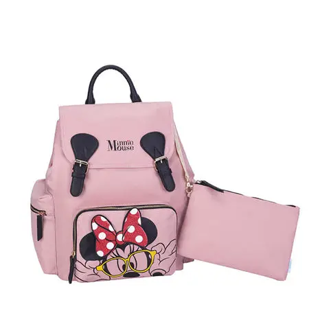 Disney Минни Микки классический стиль изоляционные сумки Мумия материнства подгузник мешок большой емкости Детская сумка путешествия рюкзак - Цвет: Style 16