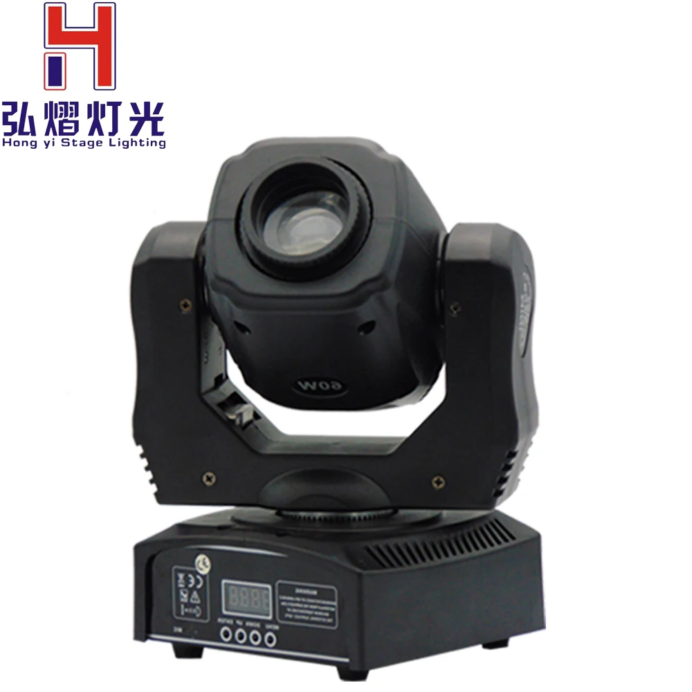 

Mini Spot 60W LED Moving Head Light With Gobos Plate&Color Plate,High Brightness 60W Mini Led Moving Head Light DMX512
