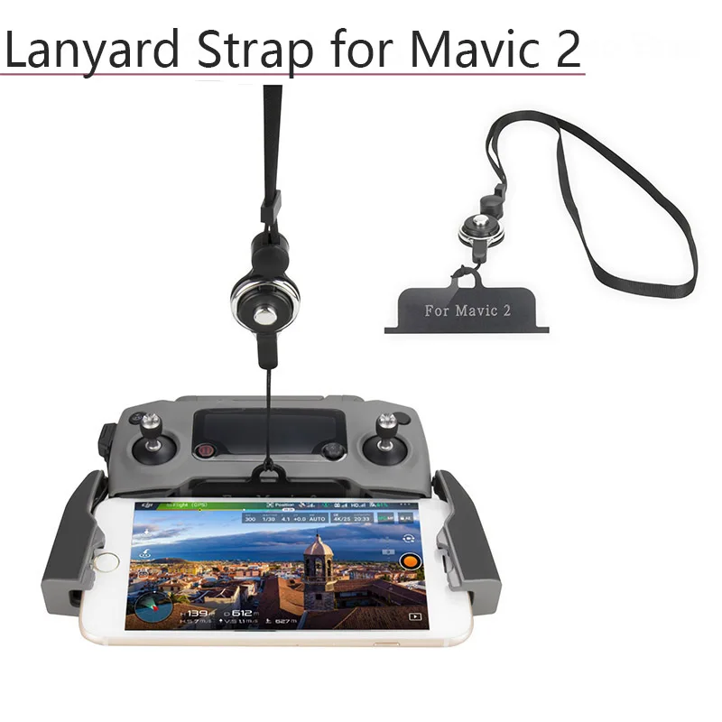 Mega Discount UPQ Shoulder Neck Belt Hang Buckle Lanyard Strap Remote Control Sling Bracket Hook for DJI Mavic MINI/ 2 Pro Zoom Drone Accessories 