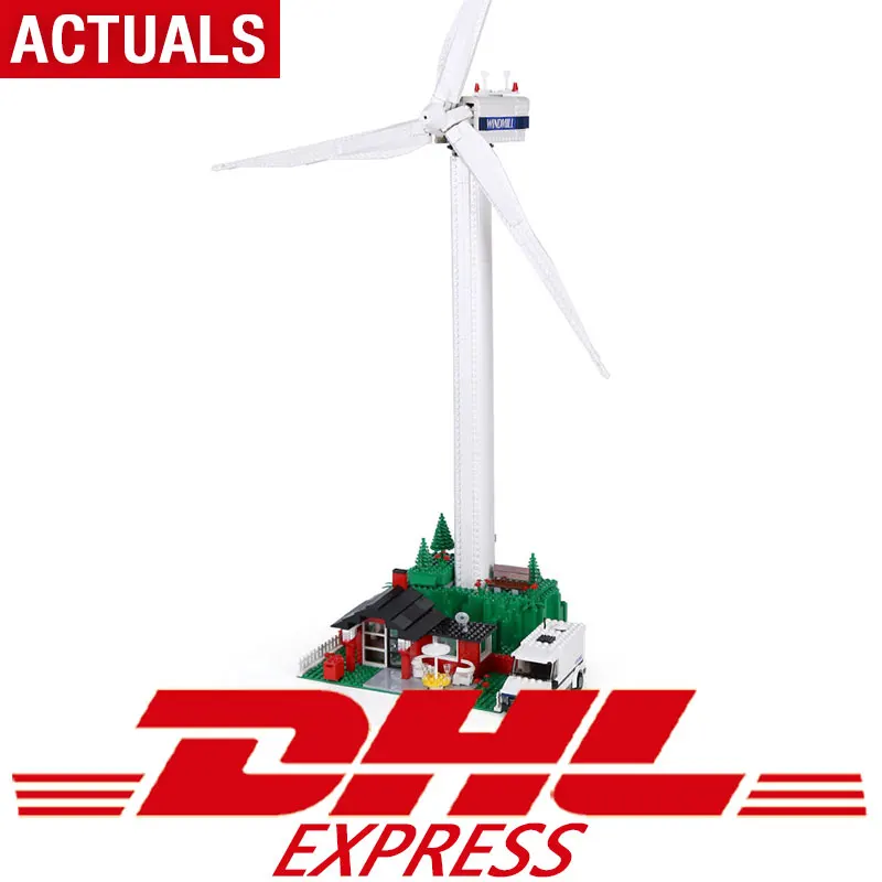 

37001 Creative Series The Legoing Vestas Windmill Turbine Set Children Building Blocks Bricks Educational Toys Model Gifts 4999