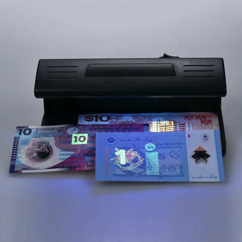 

Counterfeit Money Detector Ultraviolet UV Counterfeit Bill Detector Machine Forged Money Tester Fake Polymer Bank Note Checker