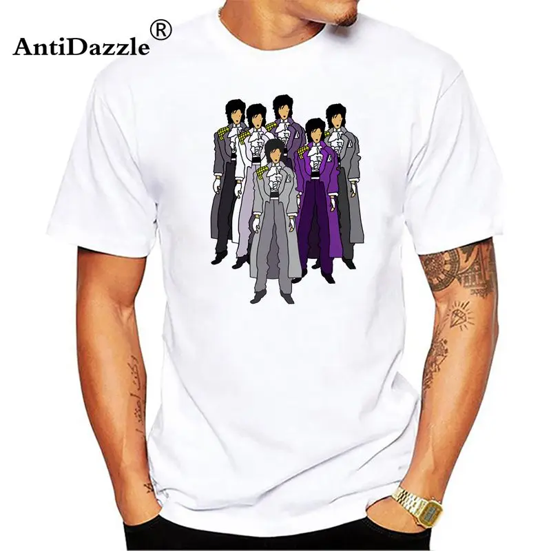 

Antidazzle Prince Purple Rain T-Shirt Homme O-Neck Cotton Short Sleeve Man TShirt Fitness Hip Hop Tee Shirt Men Summer Clothing
