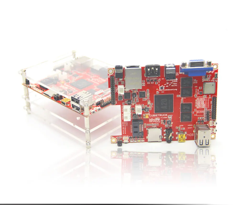 Процессор Cubietruck/Cubieboard3 allwinner A20 Двухъядерный процессор ARM 2G DDR 8GeMMC макетная