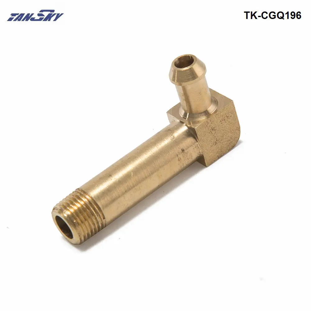 Латунный усилитель для шланга турбокомпрессора 45 мм фитинг Garrett T2 T25 T3 Turbo 1/8