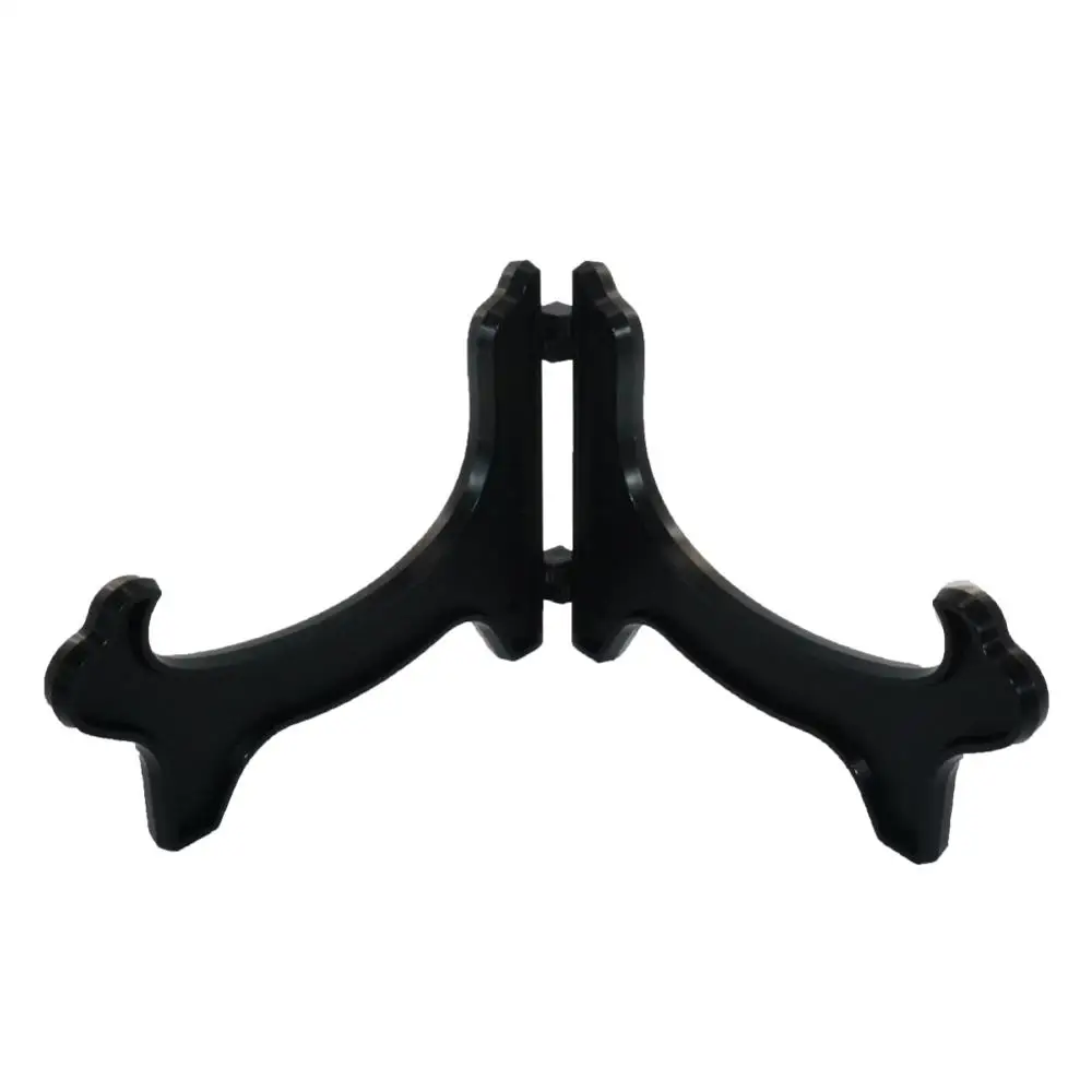 Home Décor Accents Display Stands 6 inch Medium Black Metal Wall Mount Display E