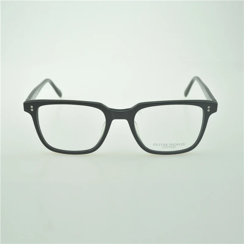 Полностью оправа прямоугольные очки для глаз NDG оправа для очков для мужчин и женщин оптическая оправа для очков OV5031 - Цвет оправы: Black