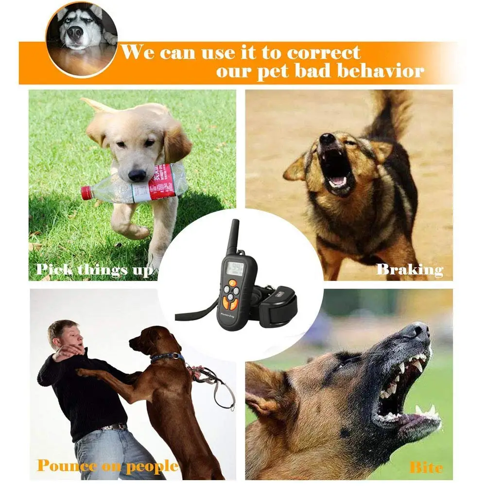 remoto colar de treinamento casca cachorro colar acessórios para cães