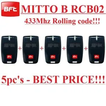 Free shipping !!! (5pcs) 433mhz BFT MITTO 2 Gate remote control keyfob transmitter