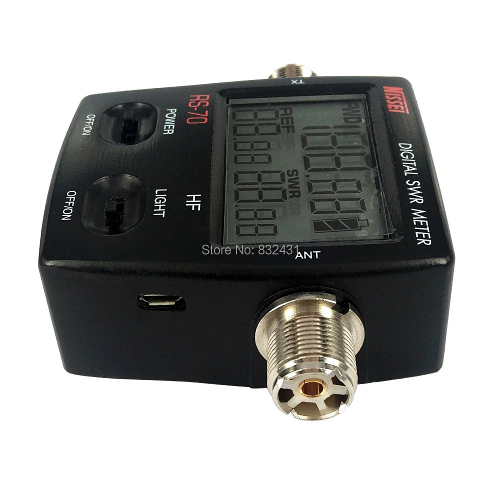 RS-70 Digital SWR Watt Meter 9