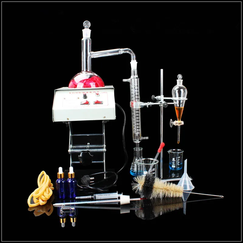 

Home & Experiment Apparatus Electric Heating Set Distillation Purified Essential Oil Extracting Flower Water