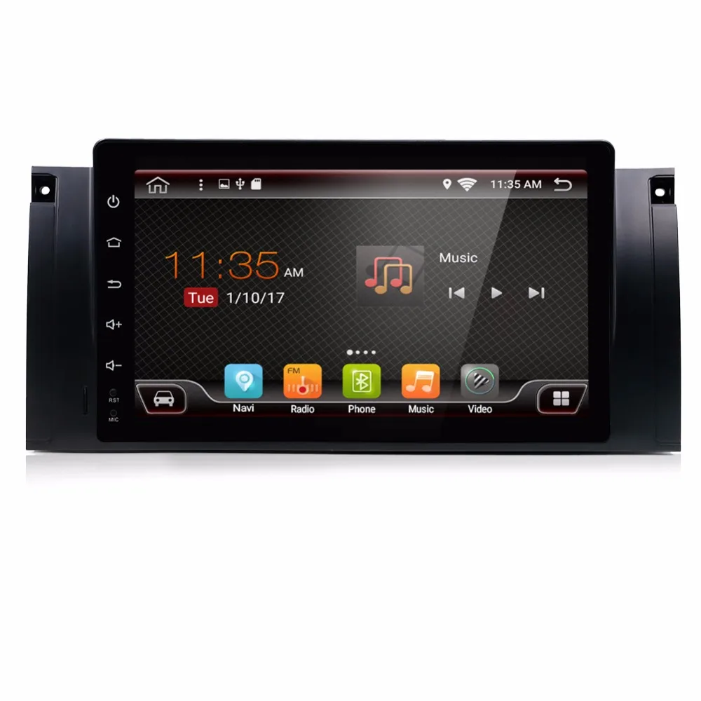 for BMW E39 2 Din Android Car Radio GPS Navigation with ...
