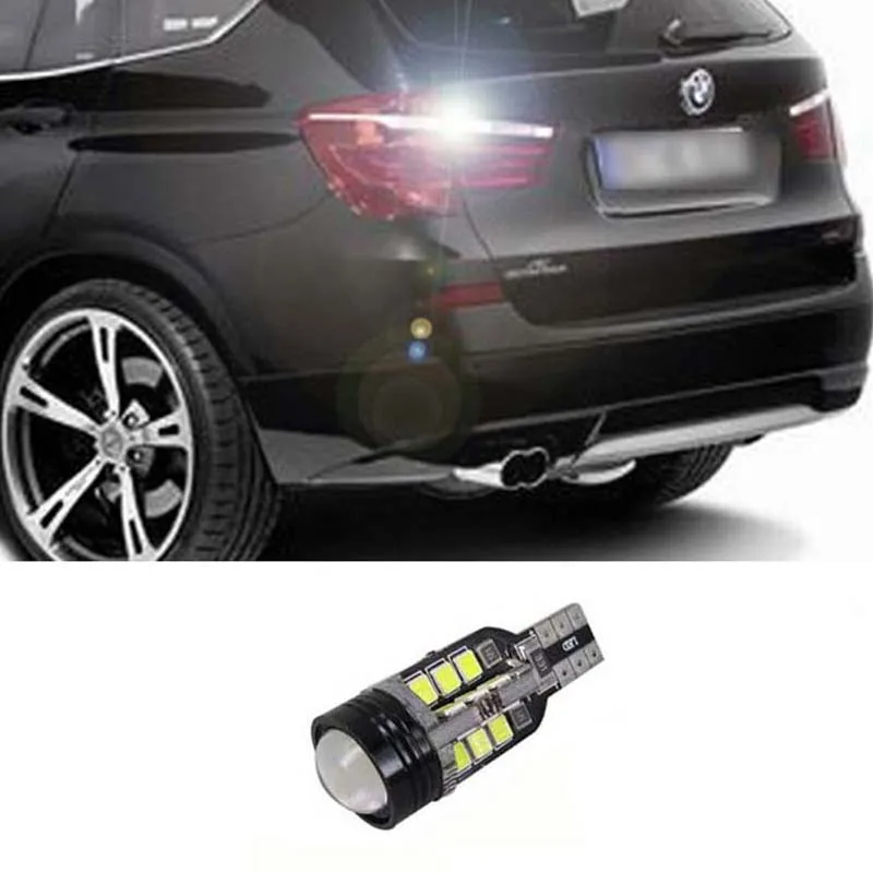 

1pcs Canbus Error Free T15 W16W 921 Car LED Lights Backup Reverse Tail Bulb for BMW 5 Series E60 E61 F10 F11 F07 Mini Cooper