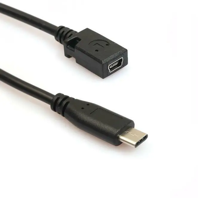 USB 3 1 type C Male to Mini usb кабель 10 см адаптер для Nokia Letv Google Nexus|Кабели MP3/MP4-плееров| |