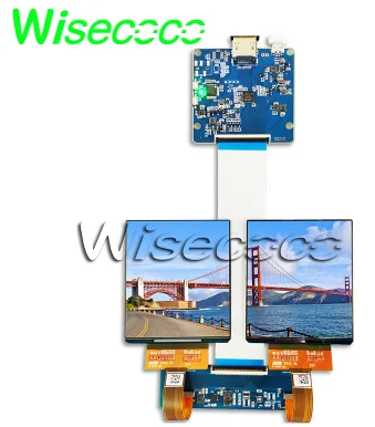 3,8 дюймов 1080x1200 COG OLED H381DLN01.2 планшетный ЖК-дисплей с hdmi mipi fpc micro usb плата контроллера терминал конне - Цвет: 2pcs lcd with board