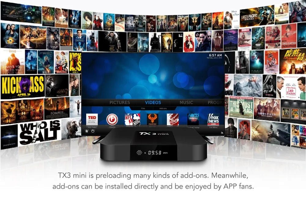 TX3 mini 2G/16G smart tv box с homelive индийский iptv подписка поддержка 4k hd Live/Vod бесплатно smart tv box android самая стабильная