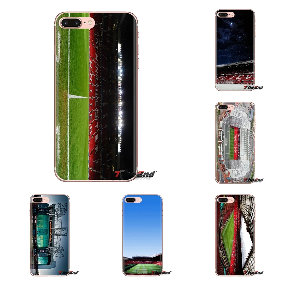 Manchester Old Trafford Stadium Soft Transparent Cases Covers For Samsung Galaxy A3 A5 A7 A9 A8 Star A6 Plus 2018 2015 2016 2017 |