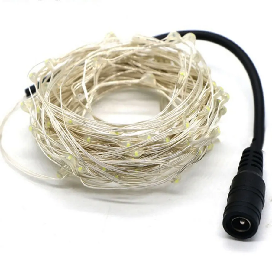 30M 50M LED Christmas Copper Silver Wire String Light DC 12V Remote Control Fairy Lights Xmas Tree Party Wedding Home Decor Lamp (2)