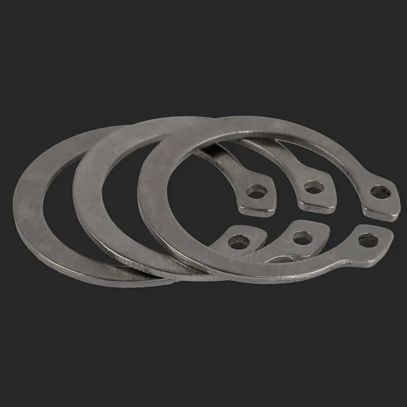 Ochoos 2PCS M42 M45 M47 M48 M50 M52 M55 M58 GB894 Stainless Steel 304 Shaft Retaining Ring Outer Card Circlip Snap Ring C-Type Circlip Inner Diameter: M48 Ochoos 2PCS M42 M45 M47 M48 M50 M52 M55 M58 GB894 Stainless Steel 304 Shaft Retaining Ring Outer Card Circlip Snap Ring C-Type Circlip Inner Diameter: M48