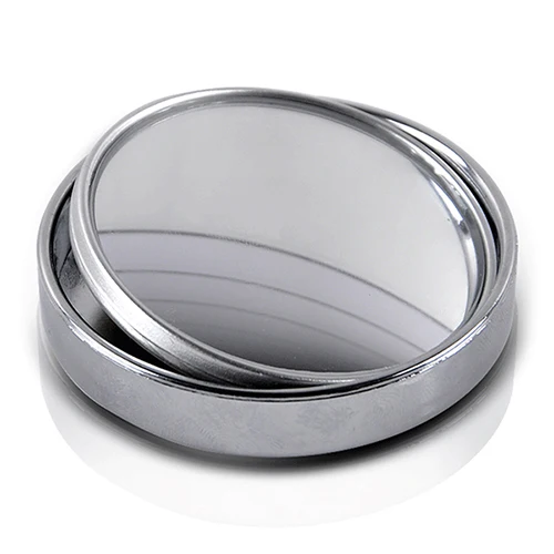 

1 piece Wide Angle Convex Car Auto Blind Spot Round Stick-On Side View Rearview Mirror