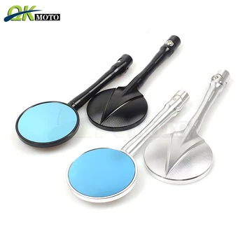 

Universal Motorcycles Rearview Mirrors Moto Mirror For KAWASAKI ZX6R ZX10R Z650 Z250 KLX250 HONDA CBR500R Yamaha XJR1300 BMW KTM