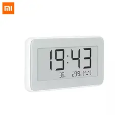 Новый оригинальный Xiaomi Mijia BT4.0 Беспроводной смарт-Электрический цифровой дома и улицы гигрометр Therometer часы набор инструментов